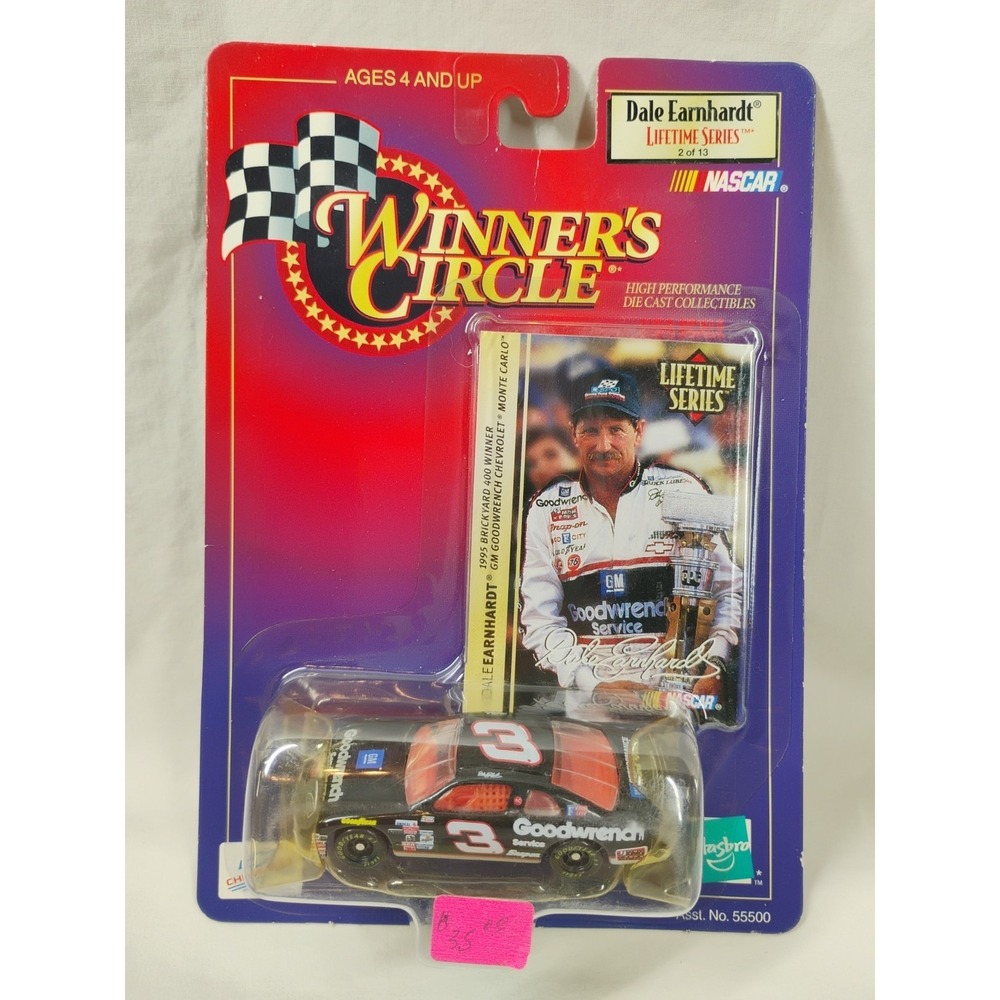 1999‎ Winners Circle DALE EARNHARDT #3 GM GOODWRENCH 1995 Brickyard Winner 1/64